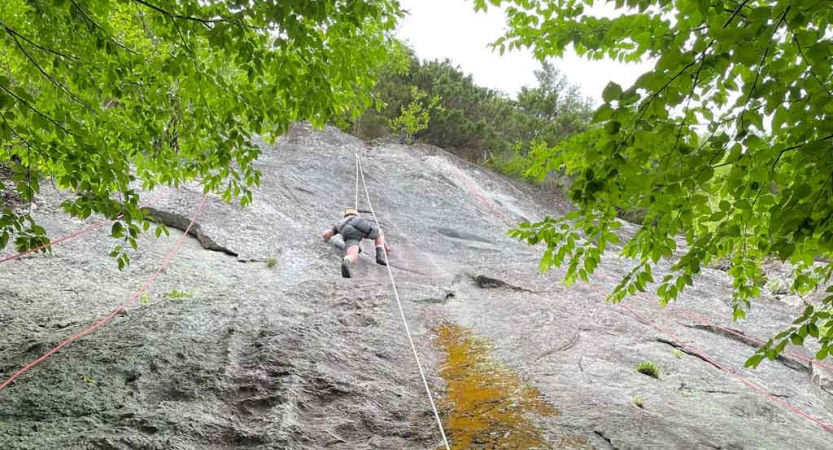 adults only rock climbing adventure trip